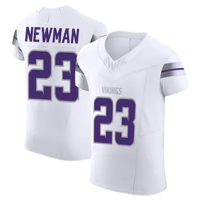 Men's Elite Terence Newman Minnesota Vikings White Alternate Vapor F.U.S.E. Jersey