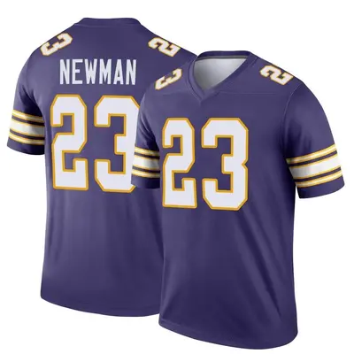 Men's Legend Terence Newman Minnesota Vikings Purple Classic Jersey