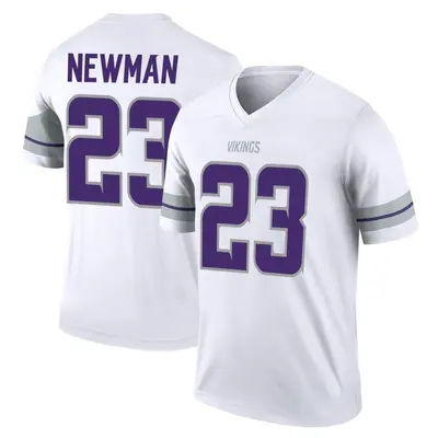 Men's Legend Terence Newman Minnesota Vikings White Alternate Jersey