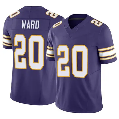 Men's Limited Jay Ward Minnesota Vikings Purple Classic Vapor F.U.S.E. Jersey