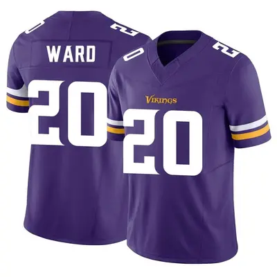 Men's Limited Jay Ward Minnesota Vikings Purple Vapor F.U.S.E. Jersey