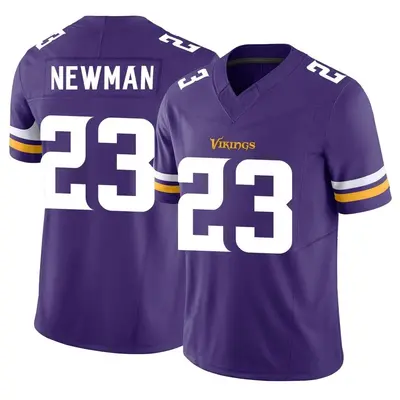 Men's Limited Terence Newman Minnesota Vikings Purple Vapor F.U.S.E. Jersey