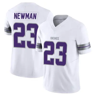 Men's Limited Terence Newman Minnesota Vikings White Alternate Vapor F.U.S.E. Jersey