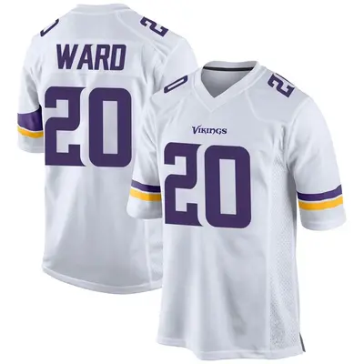 Youth Game Jay Ward Minnesota Vikings White Jersey